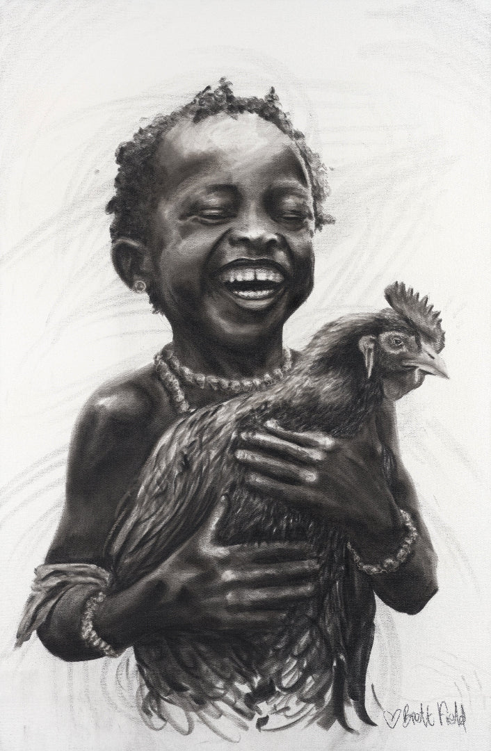 Joyful Embrace - Original Artwork
